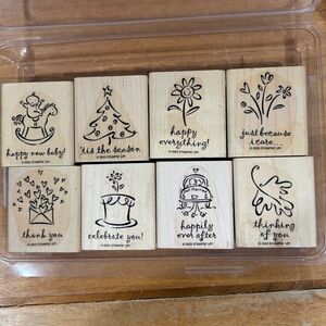 Stampin' Up! GREETINGS GALORE Stamp Set